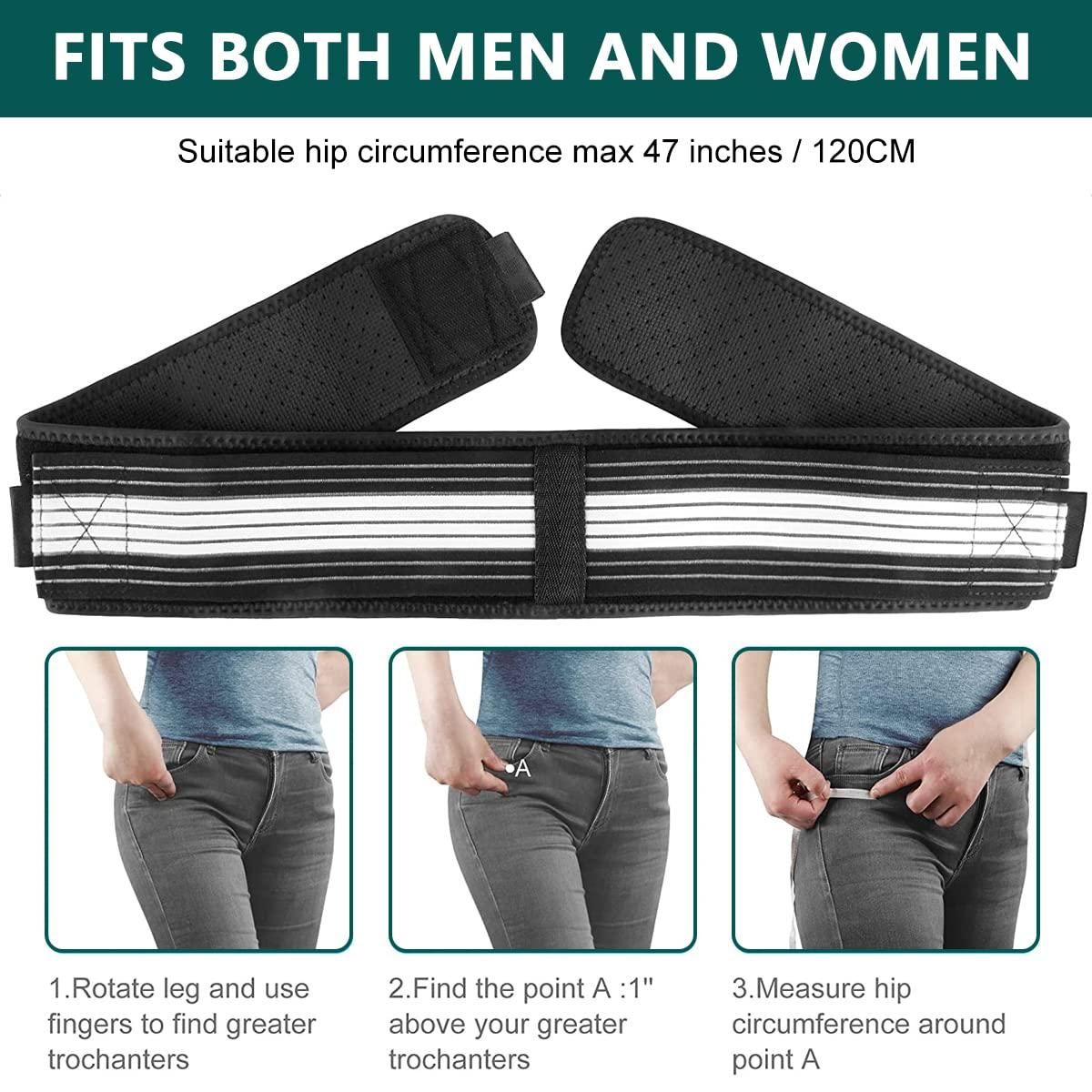 Stretchable Lower Back Support Belt - Unisex