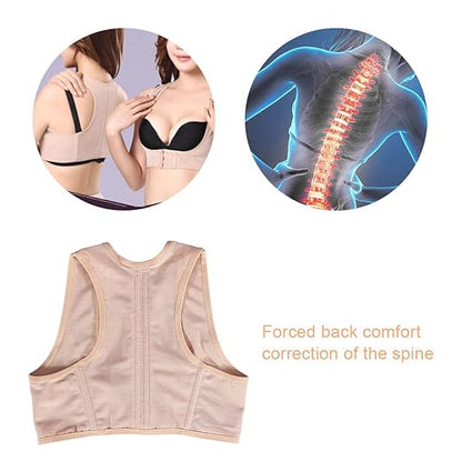 Posture Corrector Bra For Women Push Up Breast Vest Tops Back Support  - (Pack of 1)